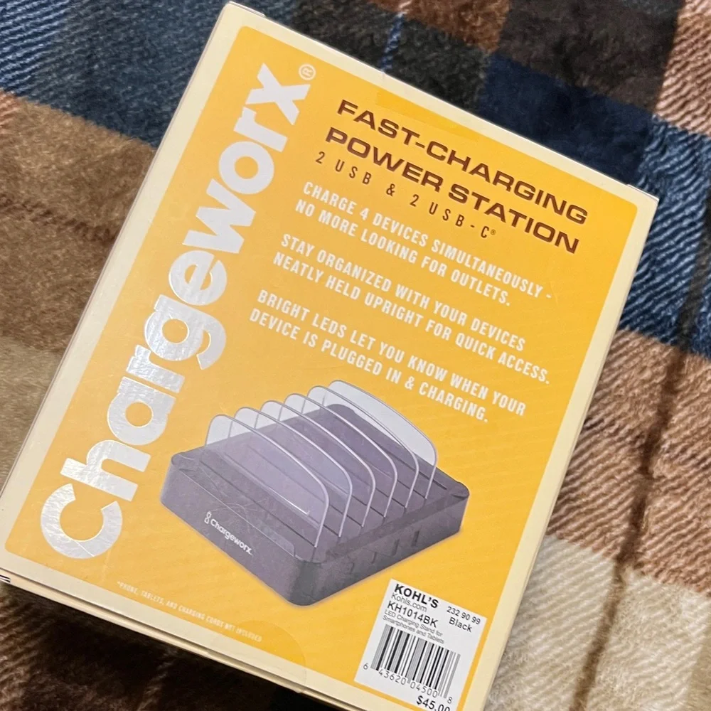 Fast-Charging Power Station - Black